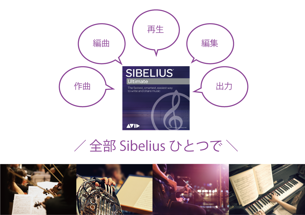 Avid Sibelius Sibelius Ultimate サブスクリプション(1年 